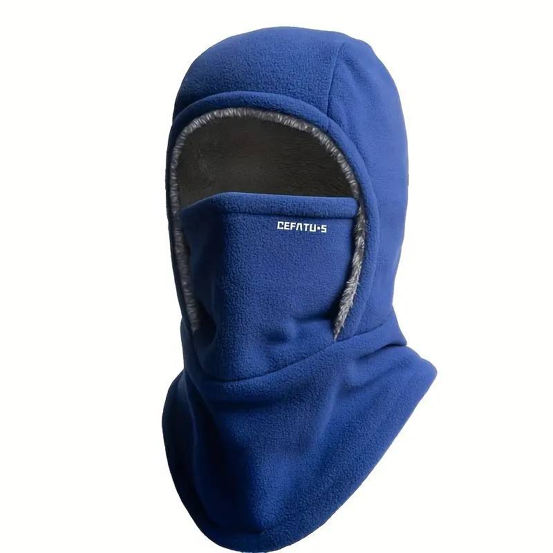 ThermaFleece Hood – Windproof winter hat, mask, and neck warmer